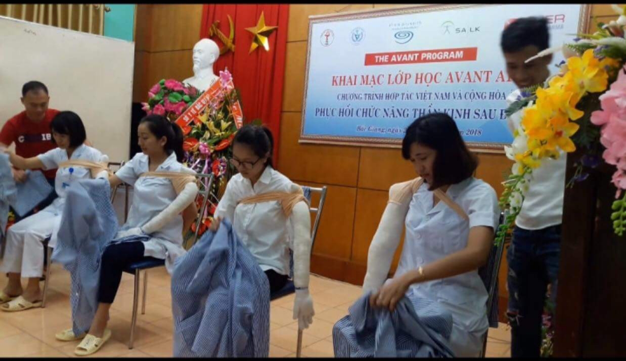 Khoá A1-26 phối hợp với Sở Y tế Bắc Giang (21 - 24/8/2018)